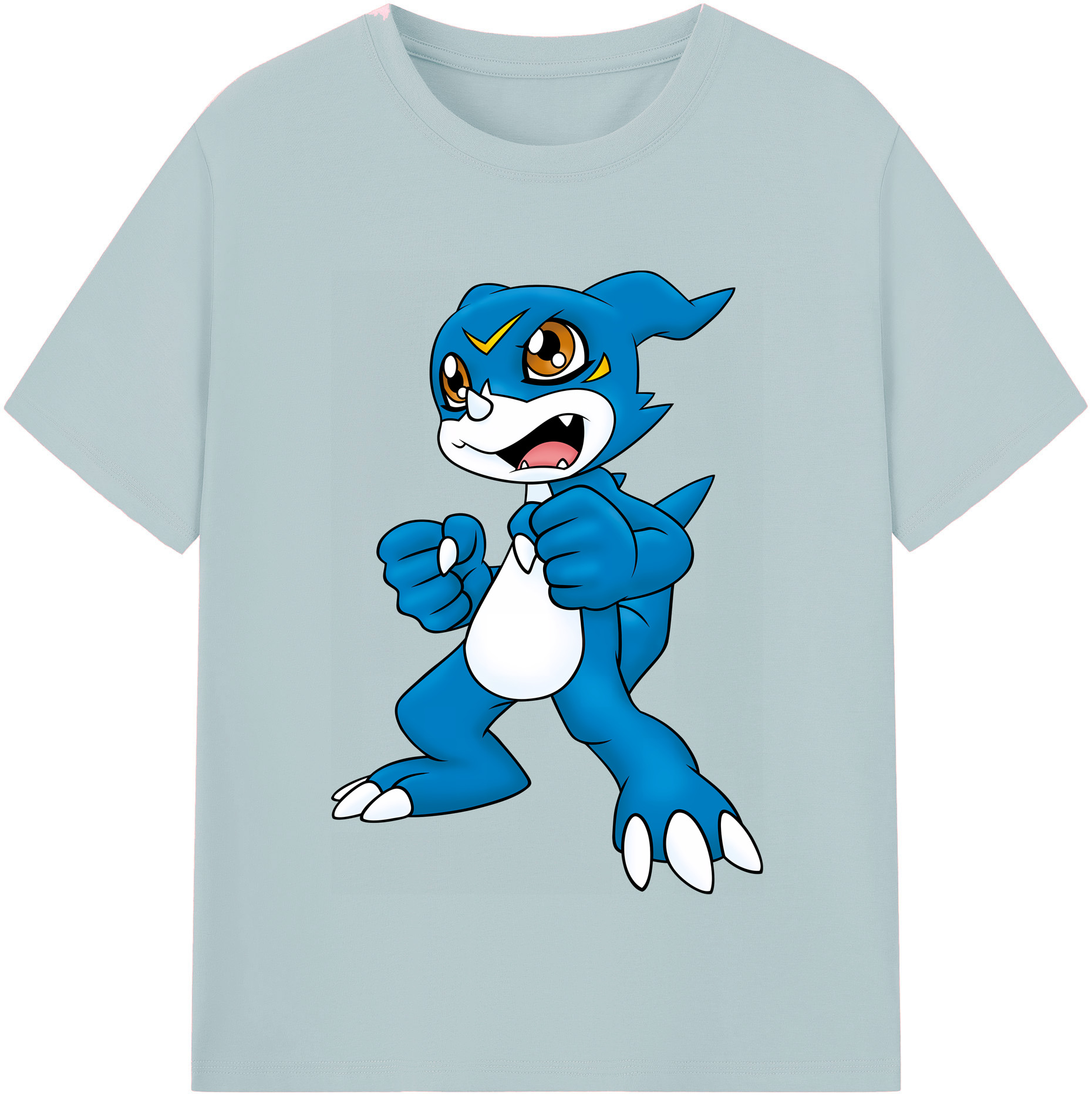 （画像用） Digimon デジタルモンスター/デジモン 綿100％半袖Tシャツ（フロントプリント）